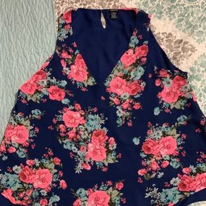 Floral dressy top
